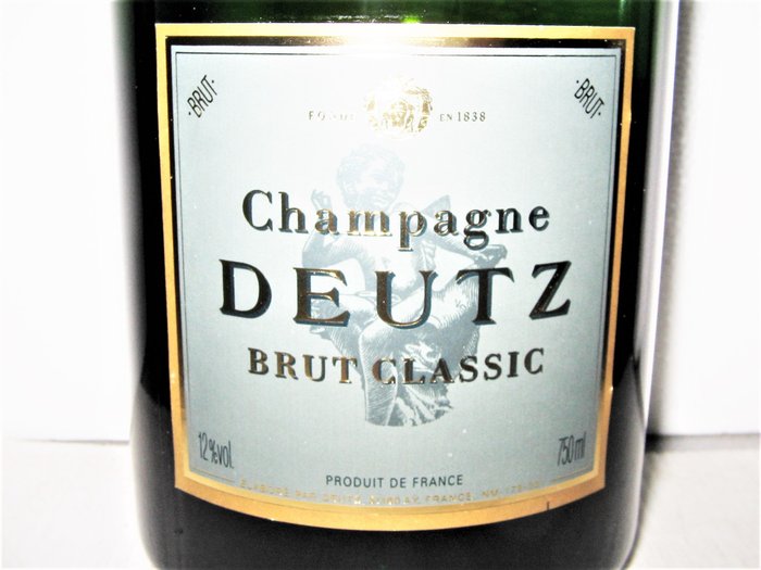 Deutz, Brut Classic - Champagne Brut - 4 Flasker (0,75 L)