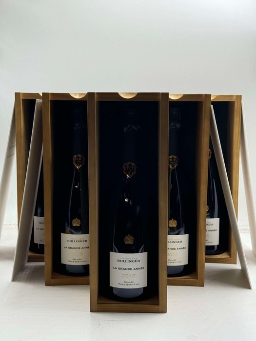 2015 Bollinger, La Grande Année - Champagne - 6 Flasker (0,75 L)