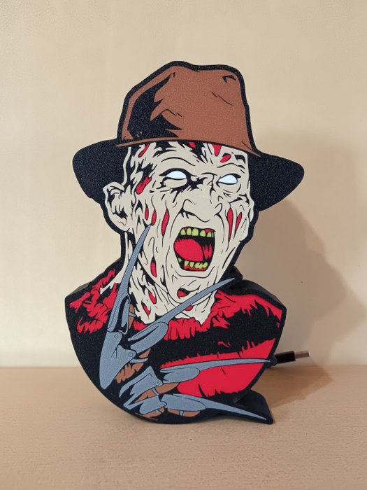 Lysskilt - FREDDY KRUEGER - Plast