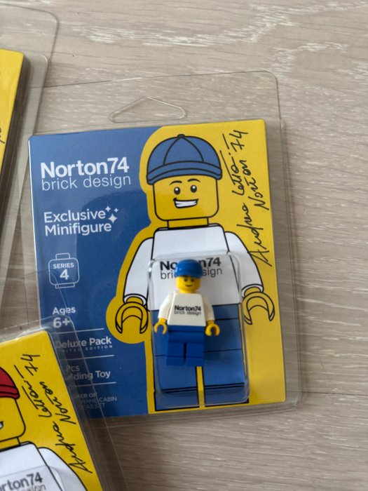 Lego - Minifigurer - Complete collection SERIES 4 Limited Edition by Andrea Lattazio, alias Norton 74 designer Lego IDEAS - 2020+ - Italien