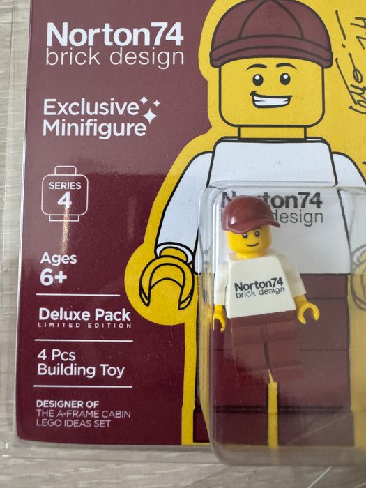 Lego - Minifigurer - Complete collection SERIES 4 Limited Edition by Andrea Lattazio, alias Norton 74 designer Lego IDEAS - 2020+ - Italien