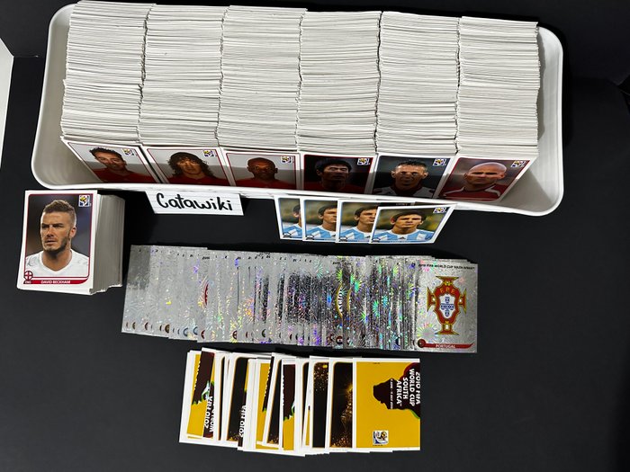 Panini - World Cup South Africa 2010 - Including 4x Messi - 3400 Loose stickers