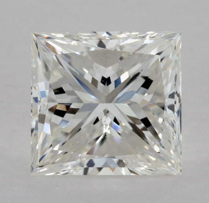 1 pcs Diamant  (Natur)  - 0.80 ct - Kvadrat - G - VS2 - Gemological Institute of America (GIA)