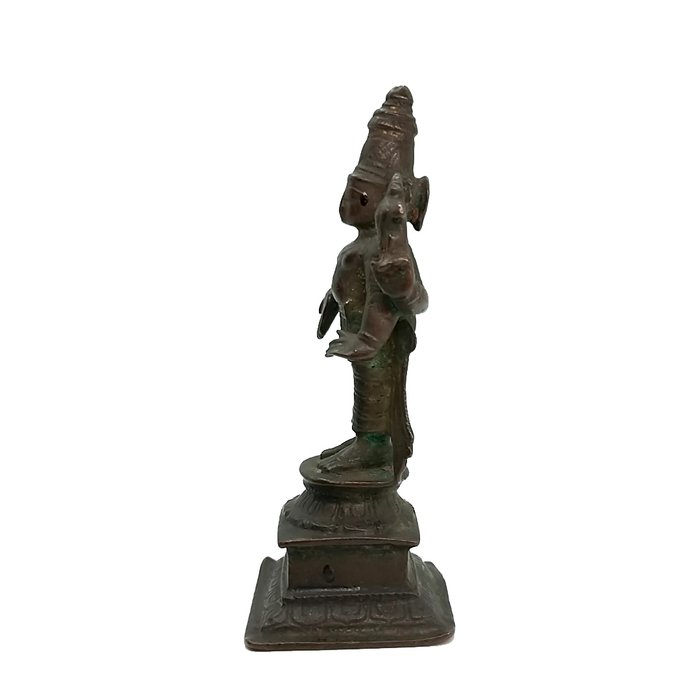 Vishnu statue - Bronze - Indien - 18./19. århundrede