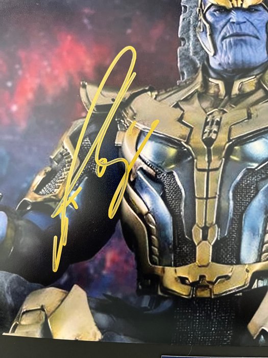 Guardians of the Galaxy Josh Brolin (Thanos) - Signed in Person - with PSA/DNA Certificate - Autograph photo - No Reserve!