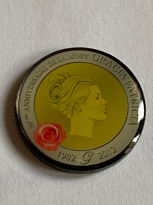 Monaco. Probe Token 2012 "Grace Kelly"  (Ingen mindstepris)