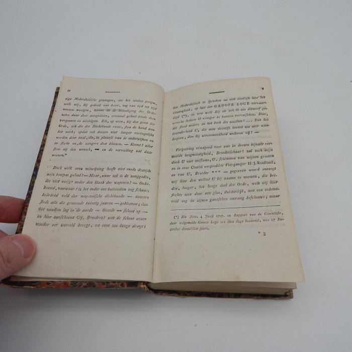 Holtrop - vrijmetselarij Gezangboek voor vrijmetselaaren - 1806