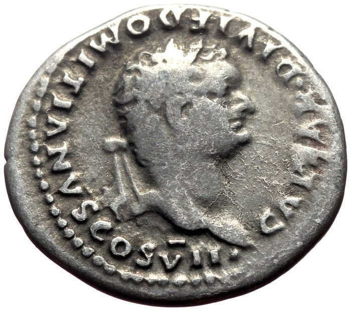 Romarriket. Domitian (AD 81-96). Denarius