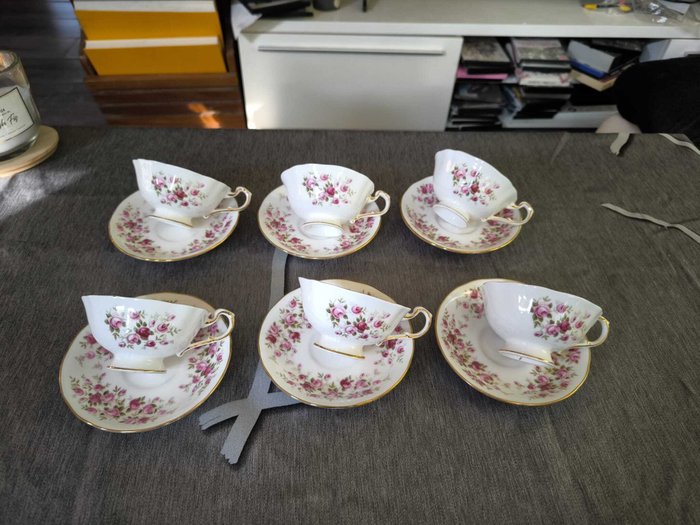 Royal Standard - Kaffe og te service (12) - Porcelæn - Sjældne Avon kopper