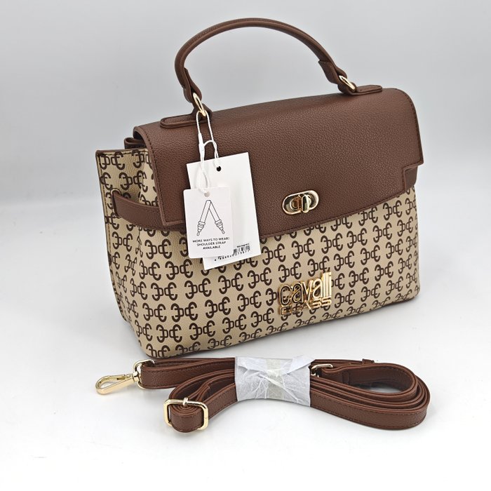 Roberto Cavalli - Cavalli Class - Monogram Satchel - Skuldertaske