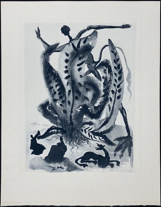 Salvador Dali (1904-1989) - Greed - Divine Comedy