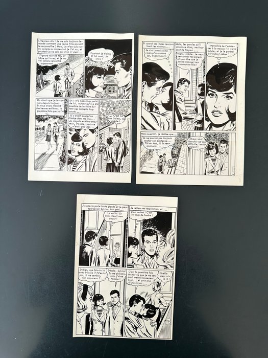 Win Mortimer, Bernard Sachs, Vince Colletta - 19 Samlingstavler - Young Romance + Sweethearts - 1960