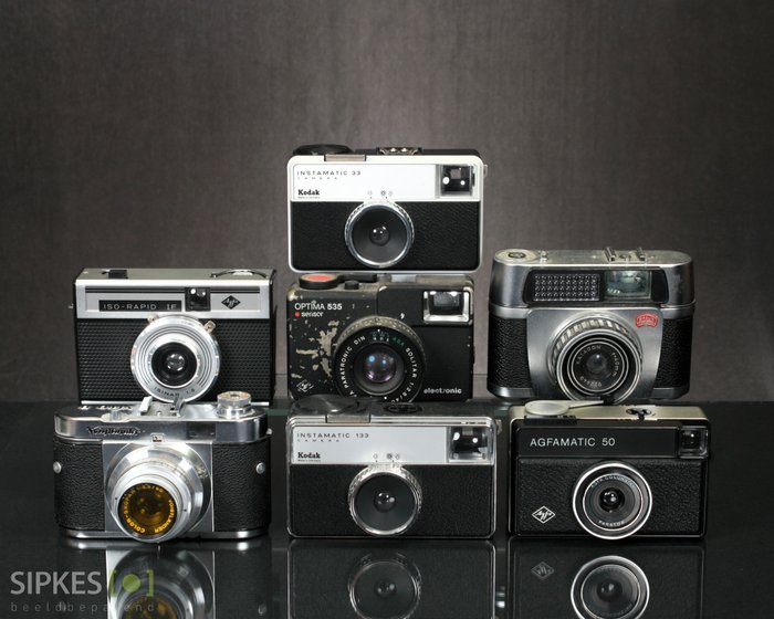 Agfa Braun Kodak Voigtländer 7 Diverse modellen - Zie omschrijving | Analogt kamera