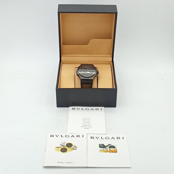 Bvlgari - Endurer Chronosprint - All Blacks - BRE 56 SB CHS / AB - Mænd - 2011-nu