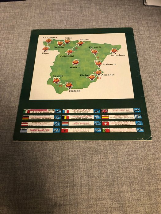 Panini - España 82 World Cup - 1 Empty Album