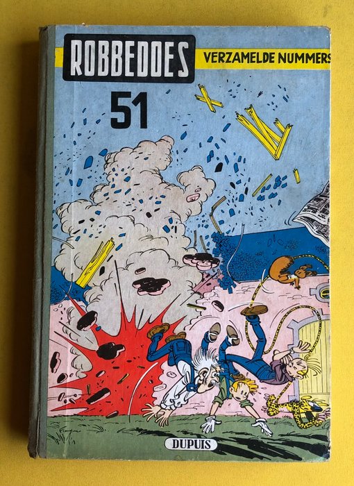 Robbedoes (magazine) - Verzamelalbum 51 - 1 Album - Første udgave/1955