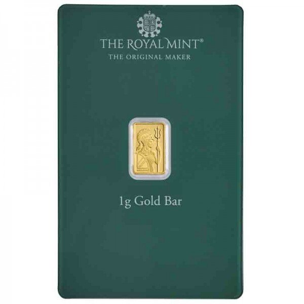 1 gram - Guld 999 - Royal Mint – Britannia "Merry Christmas" - Forseglet  (Ingen mindstepris)