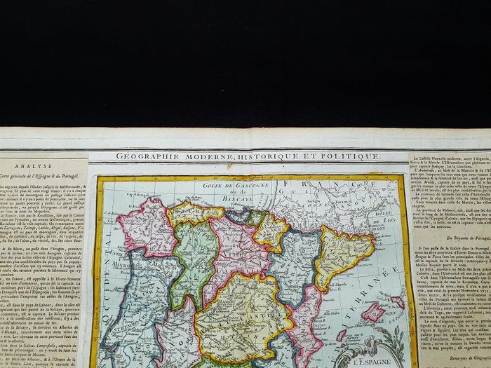 Europa - Spanien / Portugal / Barcelona / Madrid; Desnos / Brion De la Tour - L'Espagne et le Portugal - 1761-1780