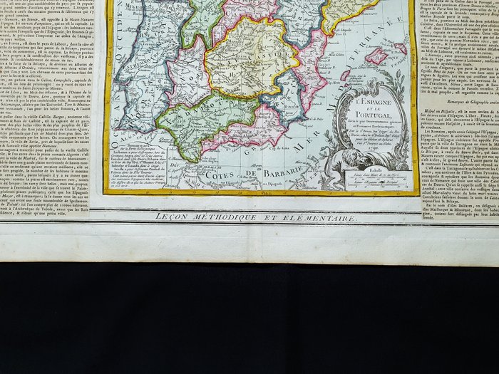 Europa - Spanien / Portugal / Barcelona / Madrid; Desnos / Brion De la Tour - L'Espagne et le Portugal - 1761-1780