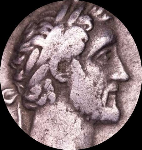 Romarriket. Antoninus Pius (138-161.. Denarius minted in Rome in 140-143 A.D. CLEMENTIA AVG  (Ingen mindstepris)