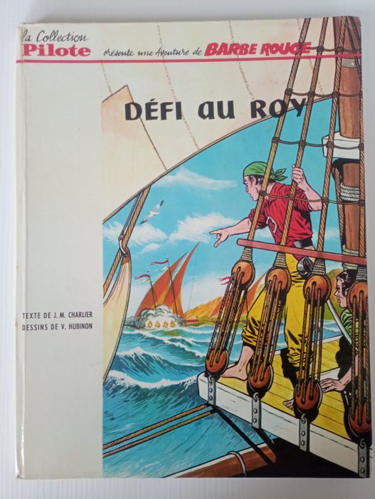 Barbe Rouge T4 - Défi au Roy - C - 1 Album - Første franske udgave - 1964