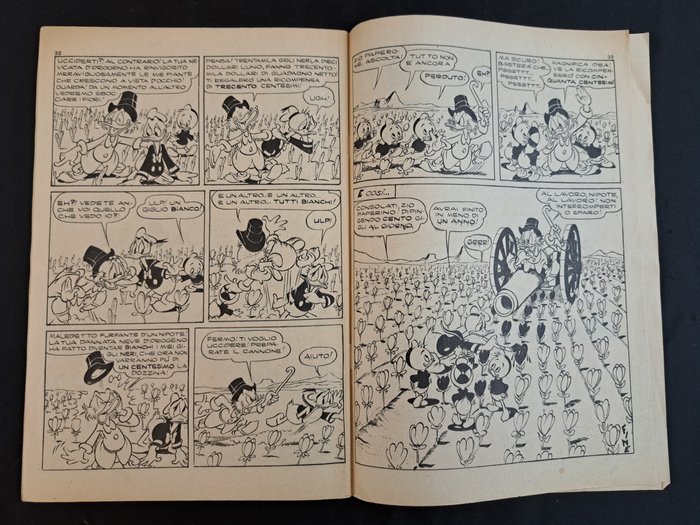 Albi d'Oro Serie Comica - Paperino e la Città Calda e Altri - 10 Comic - Første udgave - 1956