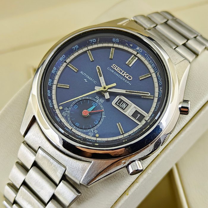 Seiko - Flyback cal7016 Automatic Chronograph Vintage Watch - 7016-7000 - Mænd - 1970-1979