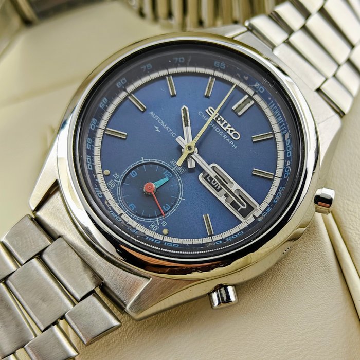 Seiko - Flyback cal7016 Automatic Chronograph Vintage Watch - 7016-7000 - Mænd - 1970-1979