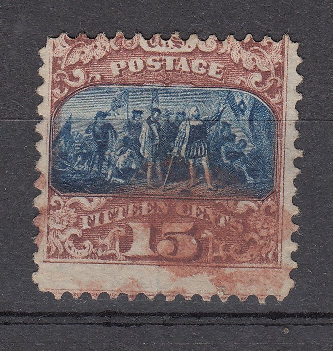 Förenta staterna 1869 - 15 Cent type II Colombo - scott 119