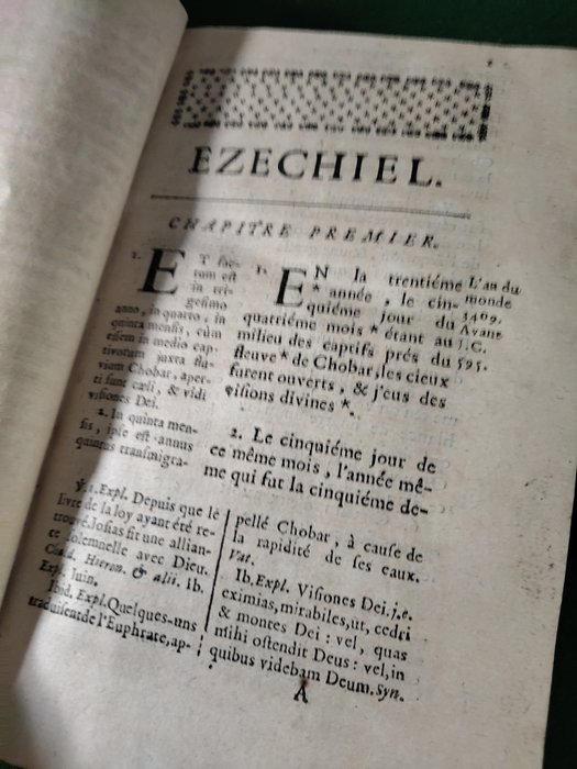 Louis Isaac Le Maistre de Sacy - Ezéchiel - 1692