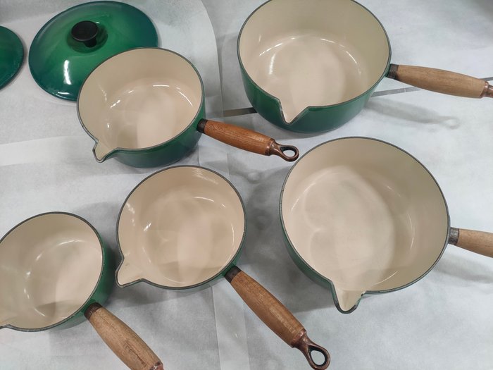 Le Creuset - Kasserolle (5) - emaljeret støbejern