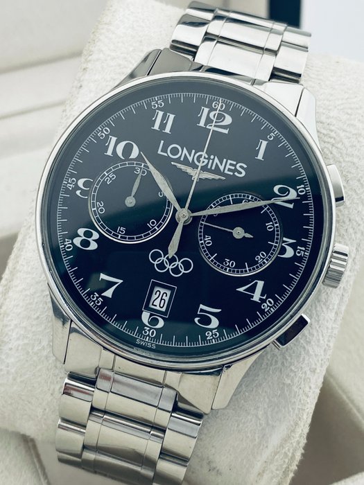 Longines - Olympic Collection Aviation - Automatic - Chronograph - L2.650.4 - Mænd - 2000-2010