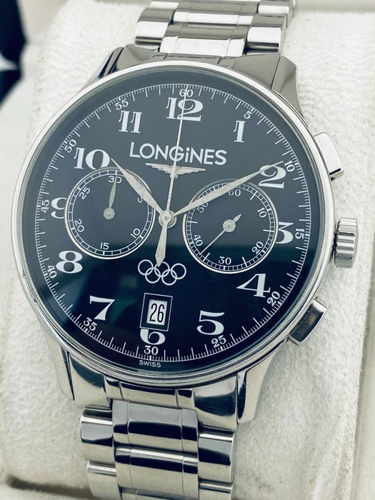 Longines - Olympic Collection Aviation - Automatic - Chronograph - L2.650.4 - Mænd - 2000-2010