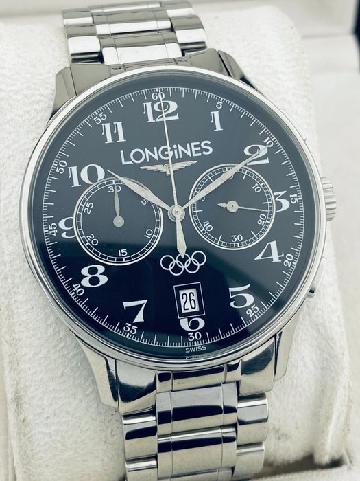 Longines - Olympic Collection Aviation - Automatic - Chronograph - L2.650.4 - Mænd - 2000-2010