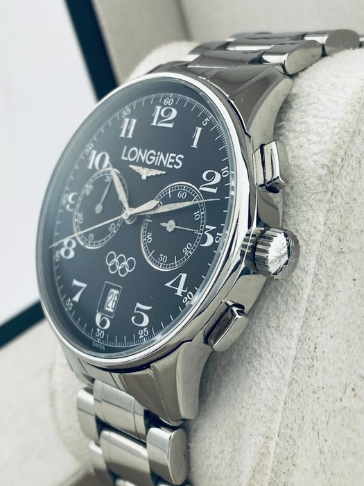 Longines - Olympic Collection Aviation - Automatic - Chronograph - L2.650.4 - Mænd - 2000-2010