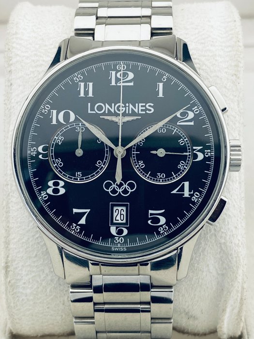 Longines - Olympic Collection Aviation - Automatic - Chronograph - L2.650.4 - Mænd - 2000-2010