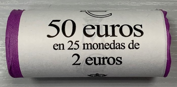 Spanien. 2 Euro 2016 "Segovia" (25 monnaies) en rouleau  (Ingen mindstepris)