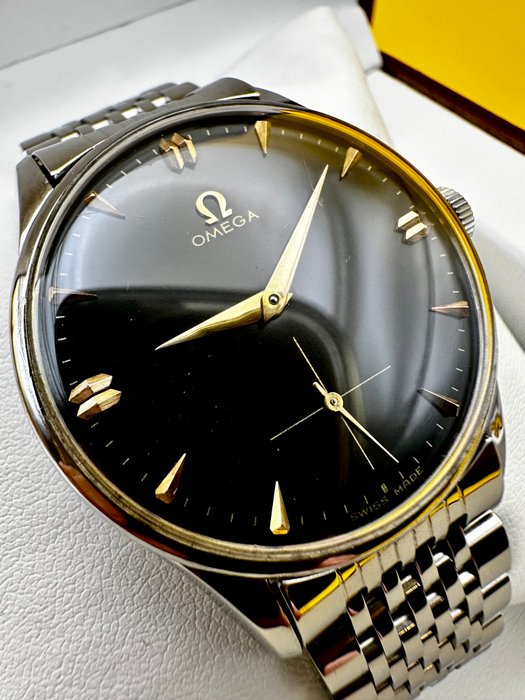 Omega - Jumbo - Black Gilt Dial -  cal. 266 - Ref. 2800-1 - Mænd - 1950-1959