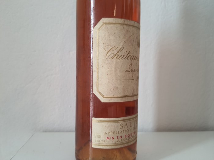 1998 Château d'Yquem - Sauternes 1er Cru Supérieur - 1 Halvflaske (0,375 L)