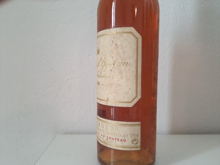 1998 Château d'Yquem - Sauternes 1er Cru Supérieur - 1 Halvflaske (0,375 L)