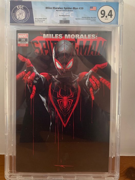 Spider-Man 39 - Miles Morales - EGC 9.4 Tao Variant - 1 Graded comic