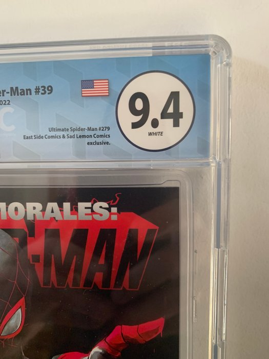 Spider-Man 39 - Miles Morales - EGC 9.4 Tao Variant - 1 Graded comic