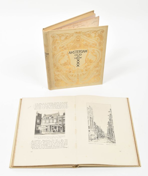 [Amsterdam] - Fourteen titles: travel guides, histories, topographical works, etc. - 1878-1955