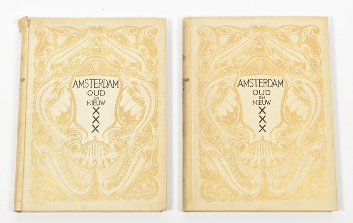 [Amsterdam] - Fourteen titles: travel guides, histories, topographical works, etc. - 1878-1955