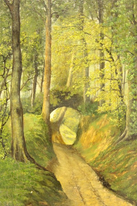 Emile Mees (1879) - Chemin crevé à Uccle