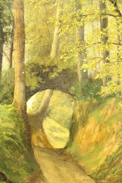 Emile Mees (1879) - Chemin crevé à Uccle