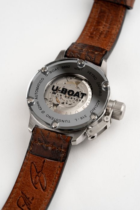 U-Boat - 8892 - Mænd - Classico 42mm Tungsten BE Collection - Splinterny