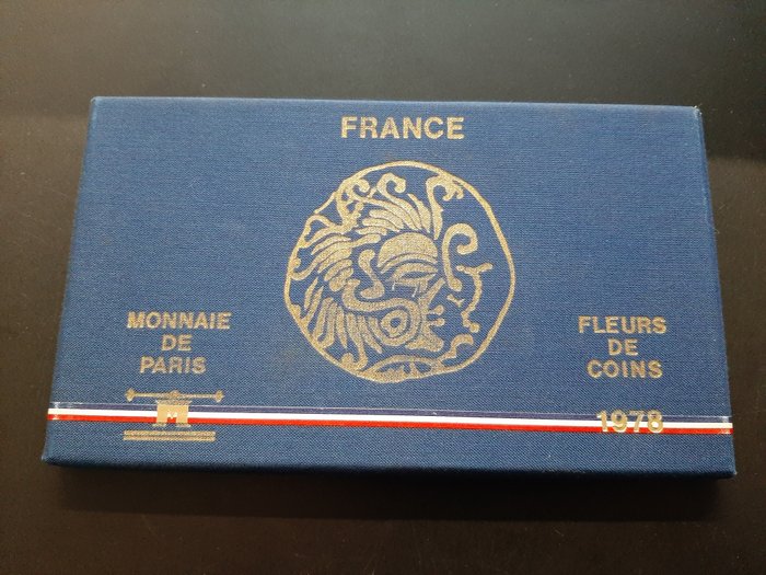 Frankrig. Year Set (FDC) 1978 (9 monnaies)