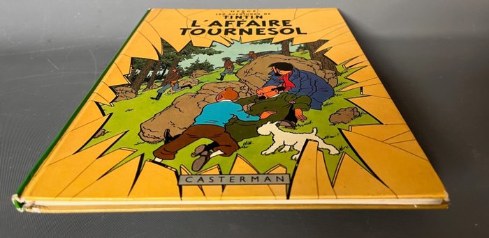 Hergé - 1 Album - Tintin - T16 - L'affaire Tournesol (B39) + dédicace manuscrite - 1971