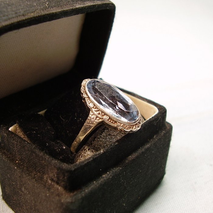 Ingen mindstepris - Other brand - Ring Sølv -  500ct tw Spinel - tegn Laurin Pforzheim1920